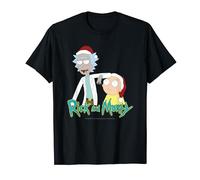 Rick & Morty Christmas Logo Camiseta