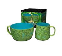 Set de Desayuno Rick & Morty Taza 380 mls + Bol 850 mls Cerámica