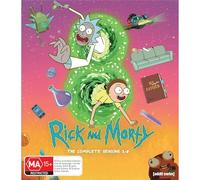 Rick & Morty: Seasons 1-8 - All-Region/1080p