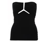 Rick Owens - Alannah Prong Bustier - Tops - Mujer - Negro - S -