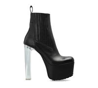 Rick Owens - Botas Beatle Kiss 11 de Piel con Plataforma - Shoes - Mujer - Negro - 40 EU -
