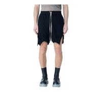 Rick Owens - Boxer de Algodón con Acabado Drapeado - Shorts - Hombre - Negro - XL -