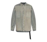 Rick Owens - Camisa de mezclilla - Shirts - Hombre - Gris - M -