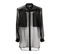 Rick Owens - Camisa Exterior Jumbo Negra Rick Owens - Blouses & Shirts - Mujer - Negro - S -