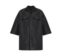Rick Owens - Camisa Oversize de Manga Corta - Shirts - Hombre - Negro - L -