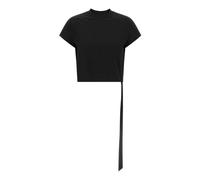 Rick Owens - Camiseta Cropped Small Level T - Tops - Mujer - Negro - L -