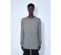Rick Owens - Camiseta de cuello redondo Jumbo Double Slub Jersey - Tops - Hombre - Verde - ONE SIZE -