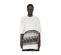 Rick Owens - Camiseta Jumbo SS - Tops - Hombre - Blanco - M -