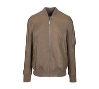 Rick Owens - Cazadora Bomber de Piel de Cordero - Jackets - Hombre - Beige - M -