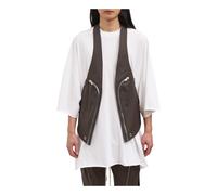 Rick Owens - Chaleco Bauhaus - Jackets - Hombre - Gris - M -