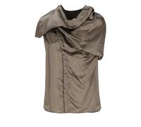 Rick Owens - Chaleco con Bajo Asimétrico - Tops - Mujer - Marrón - M -