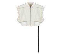 Rick Owens - Chaleco con cremallera - Jackets - Mujer - Blanco - S -