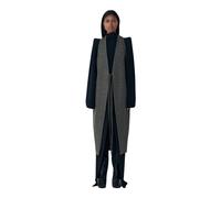 Rick Owens - Chaleco Cruzado de Lana - Jackets - Mujer - Gris - S -