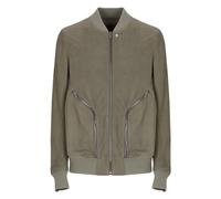 Rick Owens - Chaqueta Bomber de Cuero - Jackets - Hombre - Gris - L -