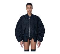 Rick Owens - Chaqueta Bomber Oversize - Jackets - Mujer - Negro - S -