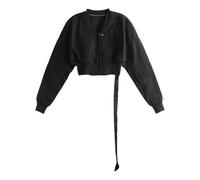 Rick Owens - Chaqueta Corta de Vuelo - Jackets - Mujer - Negro - M -