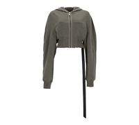 Rick Owens - Collage Gimp Hoodie - Sweatshirts & Hoodies - Mujer - Gris - S -
