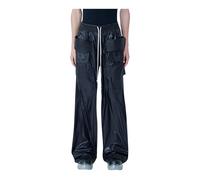 Rick Owens - Creatch Wide Cargo Drawstring Pants - Trousers - Hombre - Negro - M -