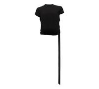 Rick Owens - Cropped Small Level T - Tops - Mujer - Negro - M -