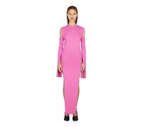 Rick Owens - Cut Out Knit Dress - Dresses - Mujer - Rosa - S -