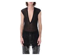 Rick Owens - Dylan T - Tops - Hombre - Negro - S -
