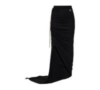 Rick Owens - Falda de Punto Ajust Able - Skirts - Mujer - Negro - S -