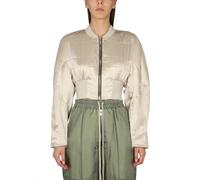 Rick Owens - Girdered Flight Bomber - Jackets - Mujer - Gris - M -