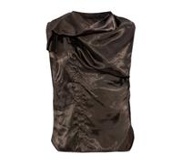 Rick Owens - Island Draped Top - Tops - Mujer - Marrón - L -