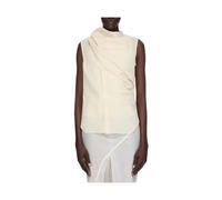 Rick Owens - Island Shirt - Blouses & Shirts - Mujer - Beige - L -