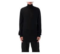Rick Owens - Jersey de Cuello Alto Oversized - Knitwear - Hombre - Negro - M -