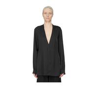 Rick Owens - Larry Shirt - Blouses & Shirts - Mujer - Negro - M -