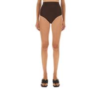 Rick Owens - Lilies High-waist Mini Shorts - Shorts - Mujer - Marrón - S -