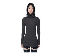 Rick Owens - LS Tube Top - Knitwear - Mujer - Gris - M -