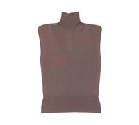 Rick Owens - Maglia SL Turtle - Knitwear - Mujer - Marrón - M -