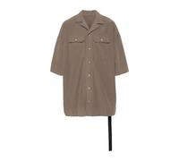Rick Owens - Magnum Tommy Shirt - Shirts - Hombre - Gris - S -