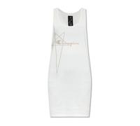 Rick Owens - Mini Vestido Sin Mangas - Dresses - Mujer - Beige - M -