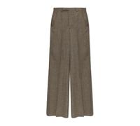 Rick Owens - Pantalones Anchos de Lana - Trousers - Mujer - Gris - S -