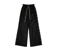 Rick Owens - Pantalones Anchos Pusher - Sport - Mujer - Negro - M -
