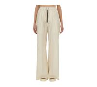 Rick Owens - Pantalones Cargo de Pierna Ancha - Trousers - Mujer - Beige - M -