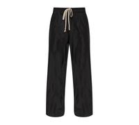 Rick Owens - Pantalones con Cordón Ajustable - Trousers - unisex - Negro - M -