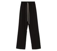 Rick Owens - Pantalones con cordón para un look esbelto - Trousers - Mujer - Negro - M -