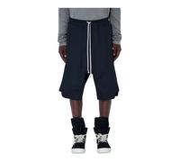 Rick Owens - Pantalones Cortos Basket Swingers Heavy Poplin - Shorts - Hombre - Negro - S -