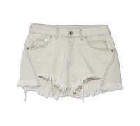 Rick Owens - Pantalones Cortos Vaqueros con Corte al Bies - Shorts - Mujer - Gris - W28 -