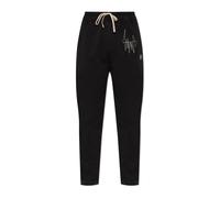 Rick Owens - Pantalones de chándal de algodón - Trousers - unisex - Negro - L -