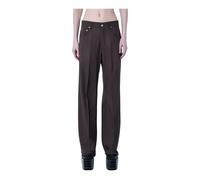Rick Owens - Pantalones Geth Tailored - Trousers - Mujer - Marrón - W28 -