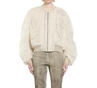Rick Owens - Secchia Flight Bomber - Jackets - Mujer - Blanco - S -