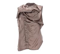 Rick Owens - SL Island Shirt - Tops - Mujer - Marrón - M -