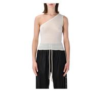 Rick Owens - SL Ziggy T - Tops - Mujer - Blanco - M -