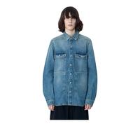 Rick Owens - Sobrecamisa Vaquera - Shirts - Hombre - Azul - L -
