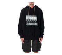 Rick Owens - Sudadera con Capucha Oversize - Sweatshirts & Hoodies - Hombre - Negro - M -
